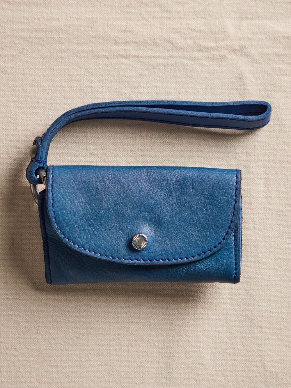 Free People Lapis Leather Bag Lanyard